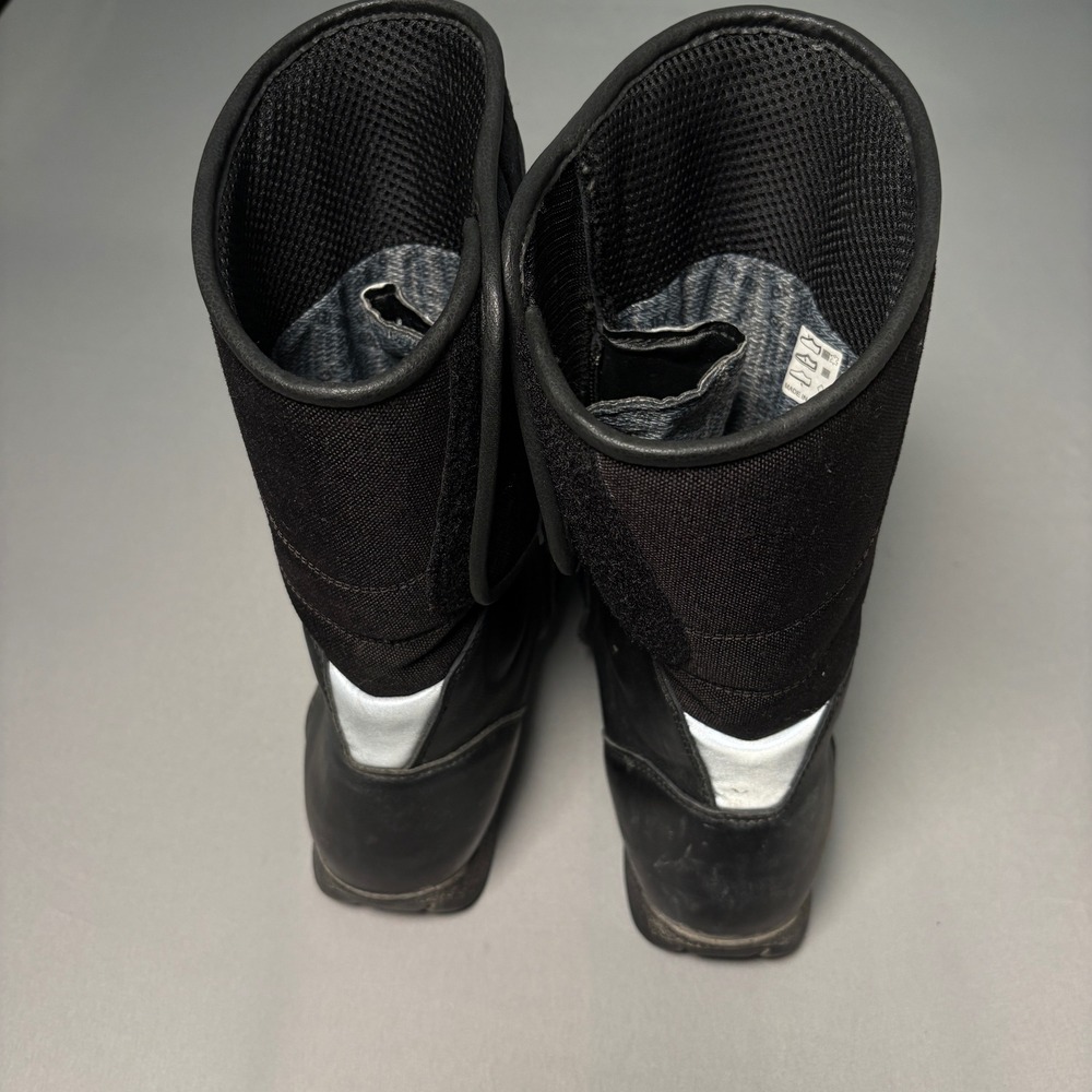 BMW Motorrad Allround Gore-Tex Leather Motorcycle Boots Black EU 43 US Men 10 - Picture 2 of 9